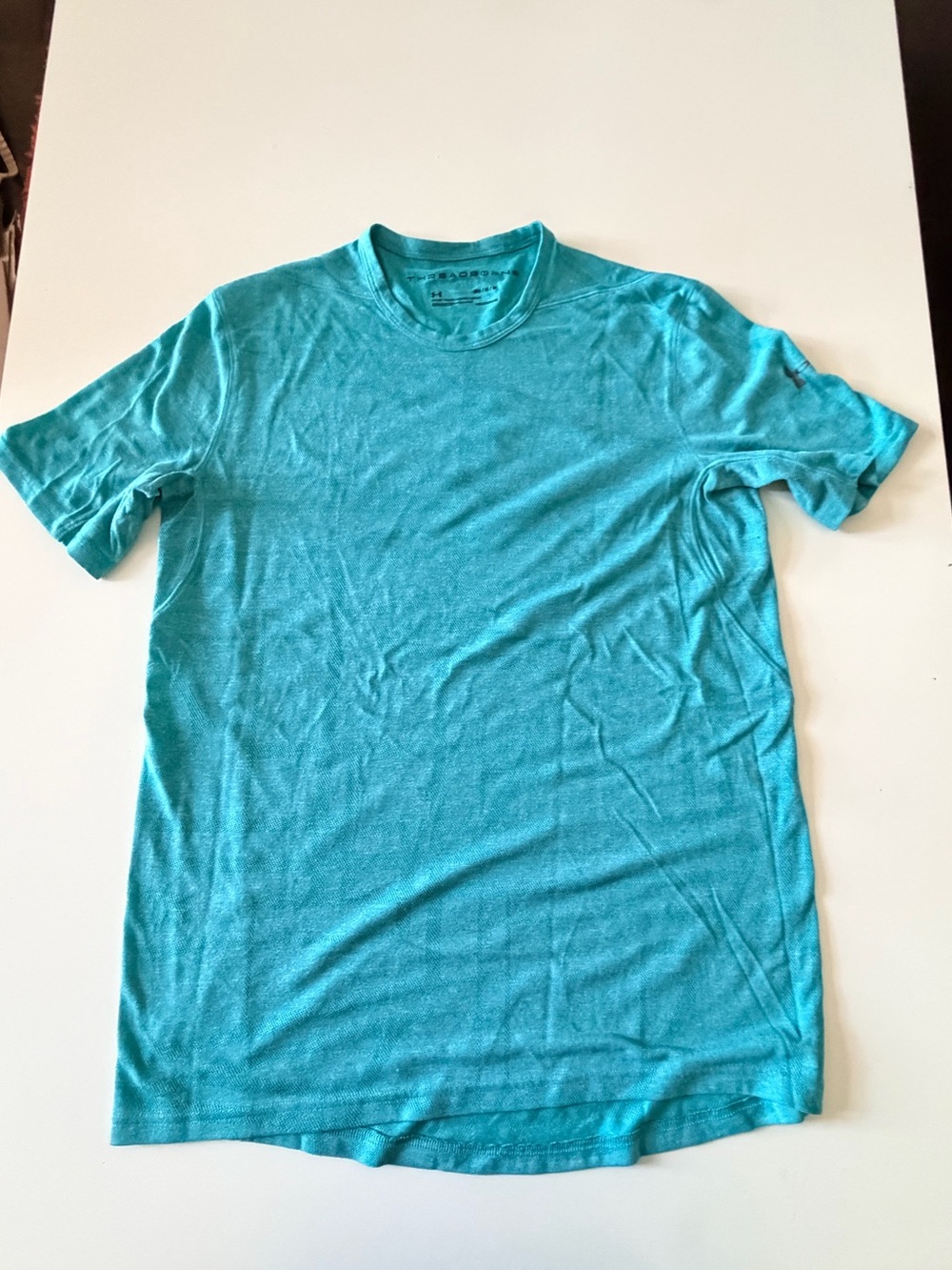 Men's Underarmour Threadborne T-Shirt in Teal